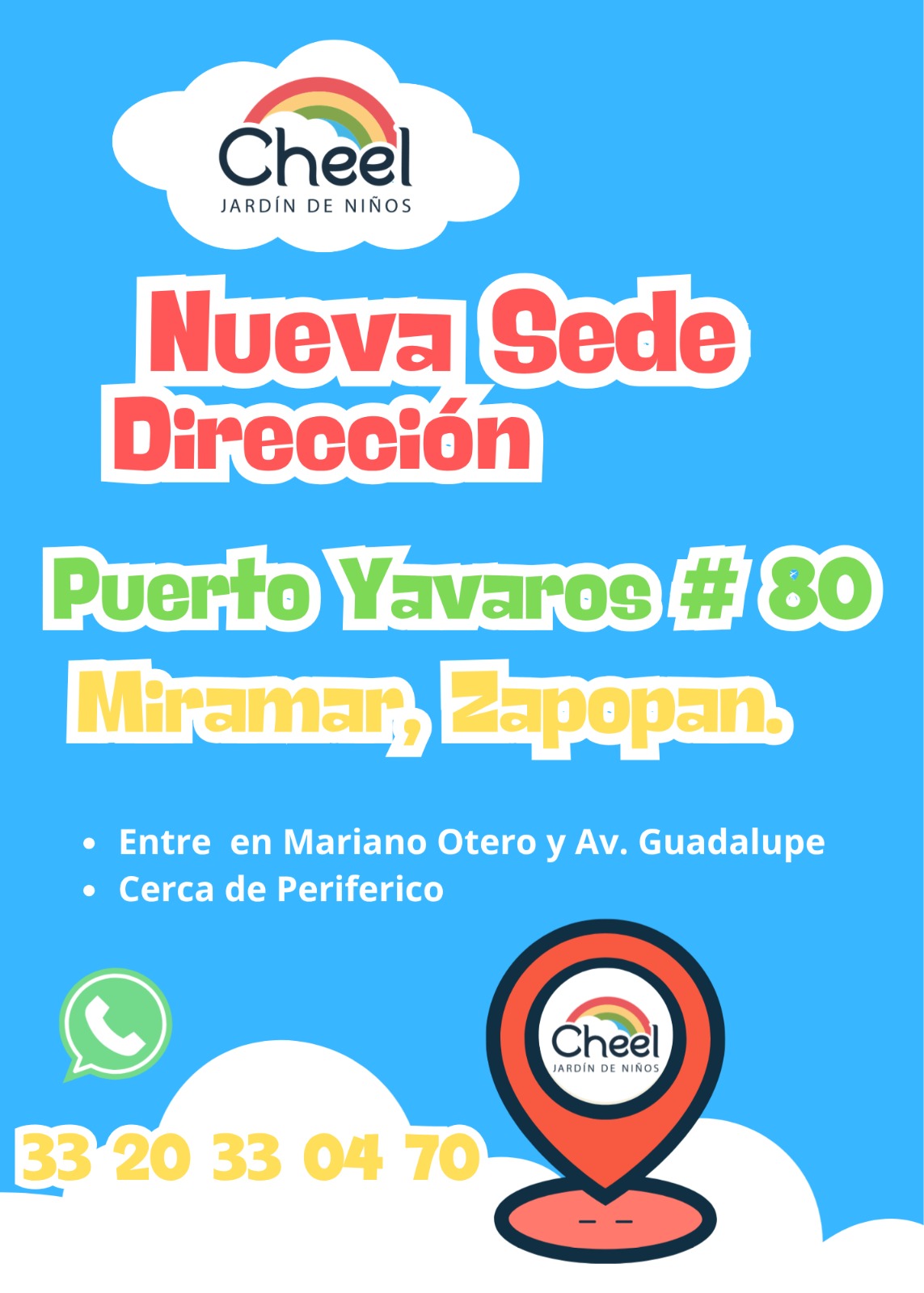 Salón de clases Kínder Cheel