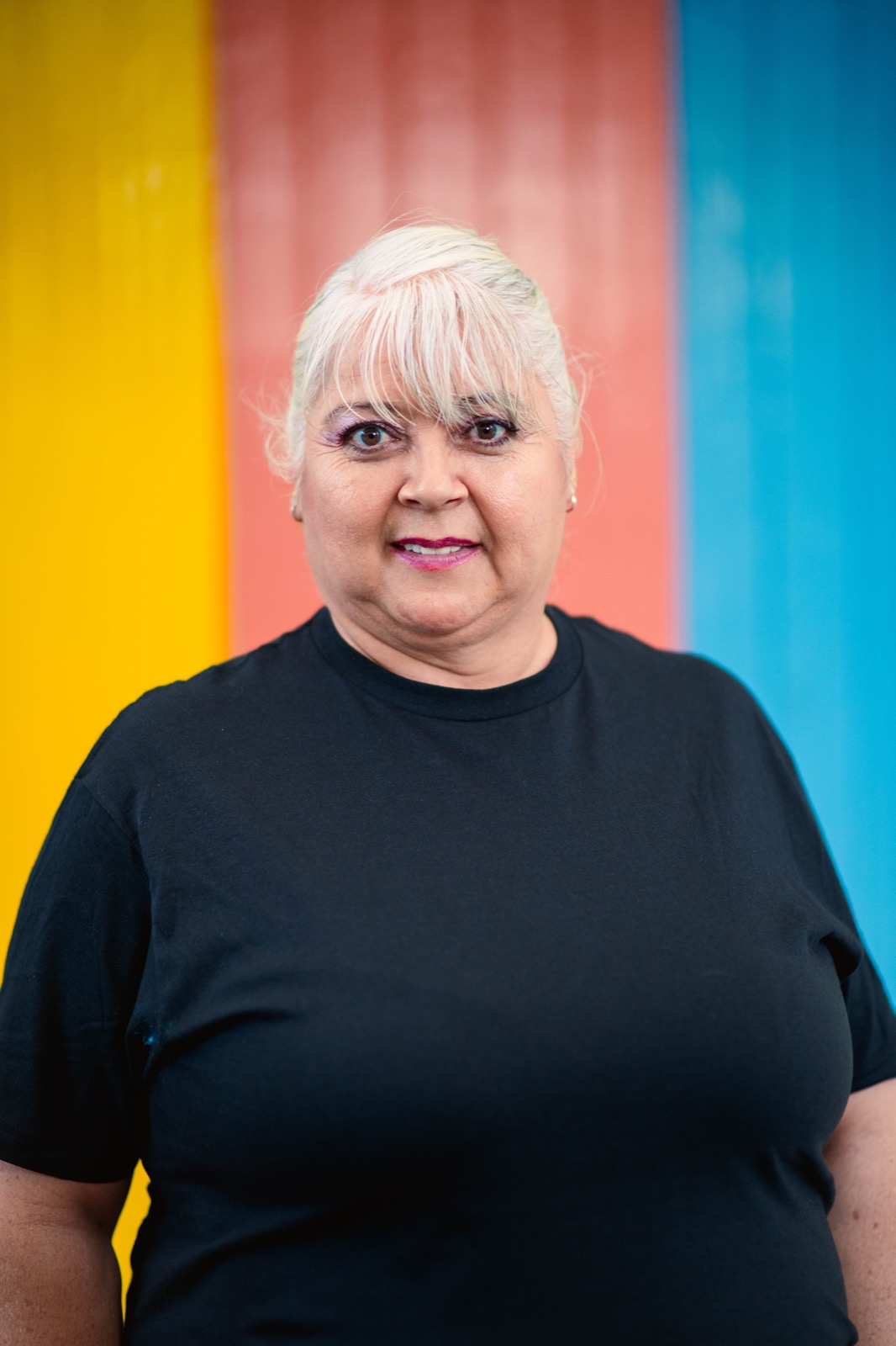 Miss Martita, responsable de cocina en Kínder Cheel